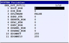 發那科機器人Error Code Output Function錯誤代碼